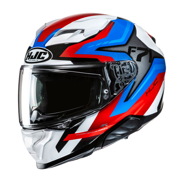 HJC Hjc f71 fes mc21 white blue red 